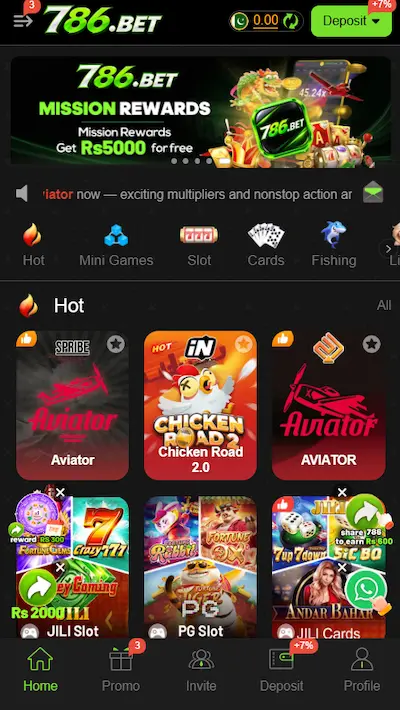 786Bet Game App